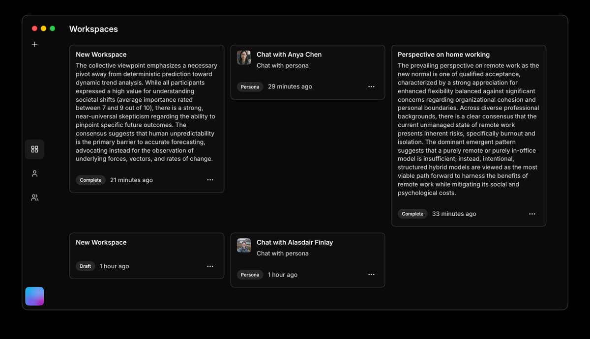 Mass running as a desktop app